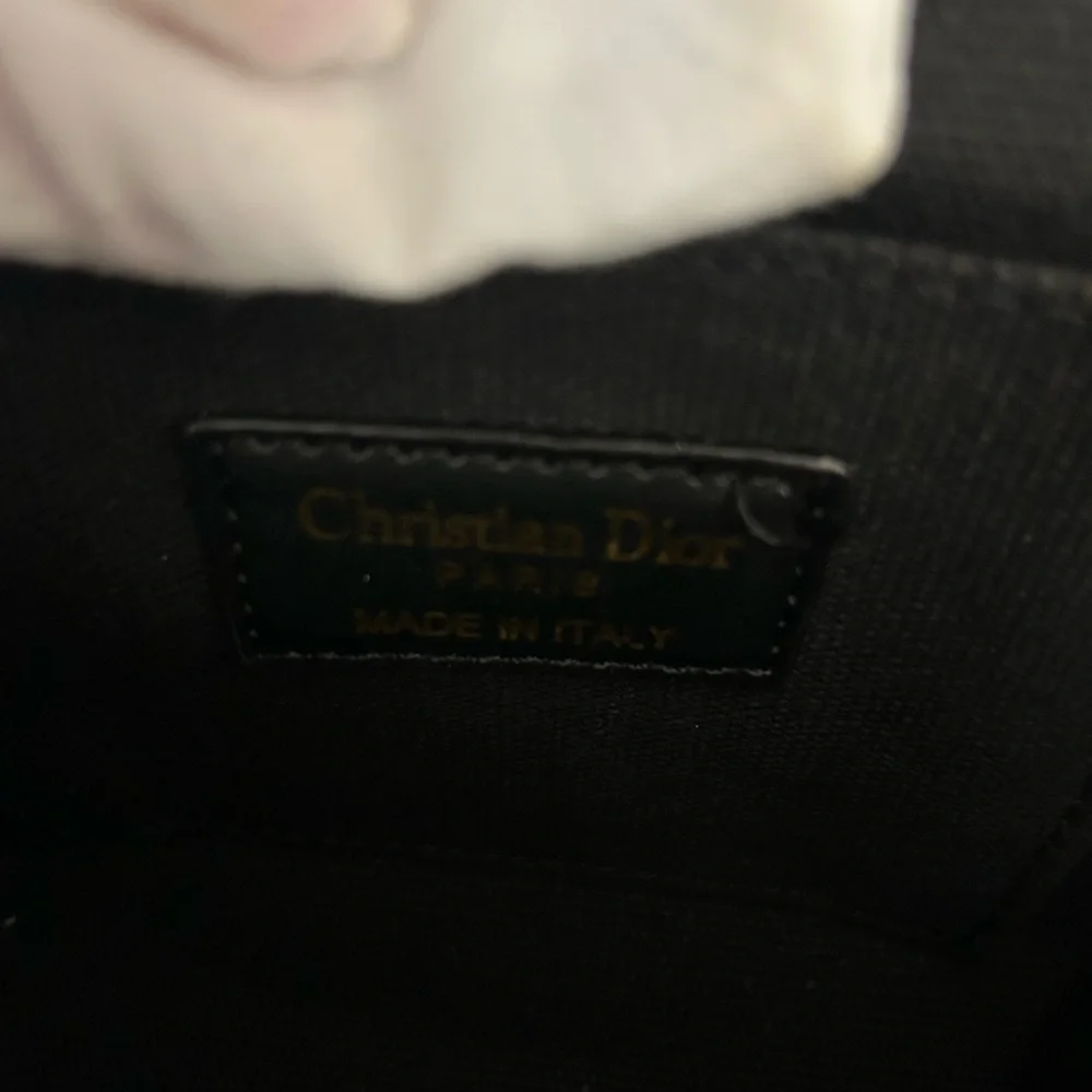Dior Black Wallet with Gold Hardware - Picture 7 of 12